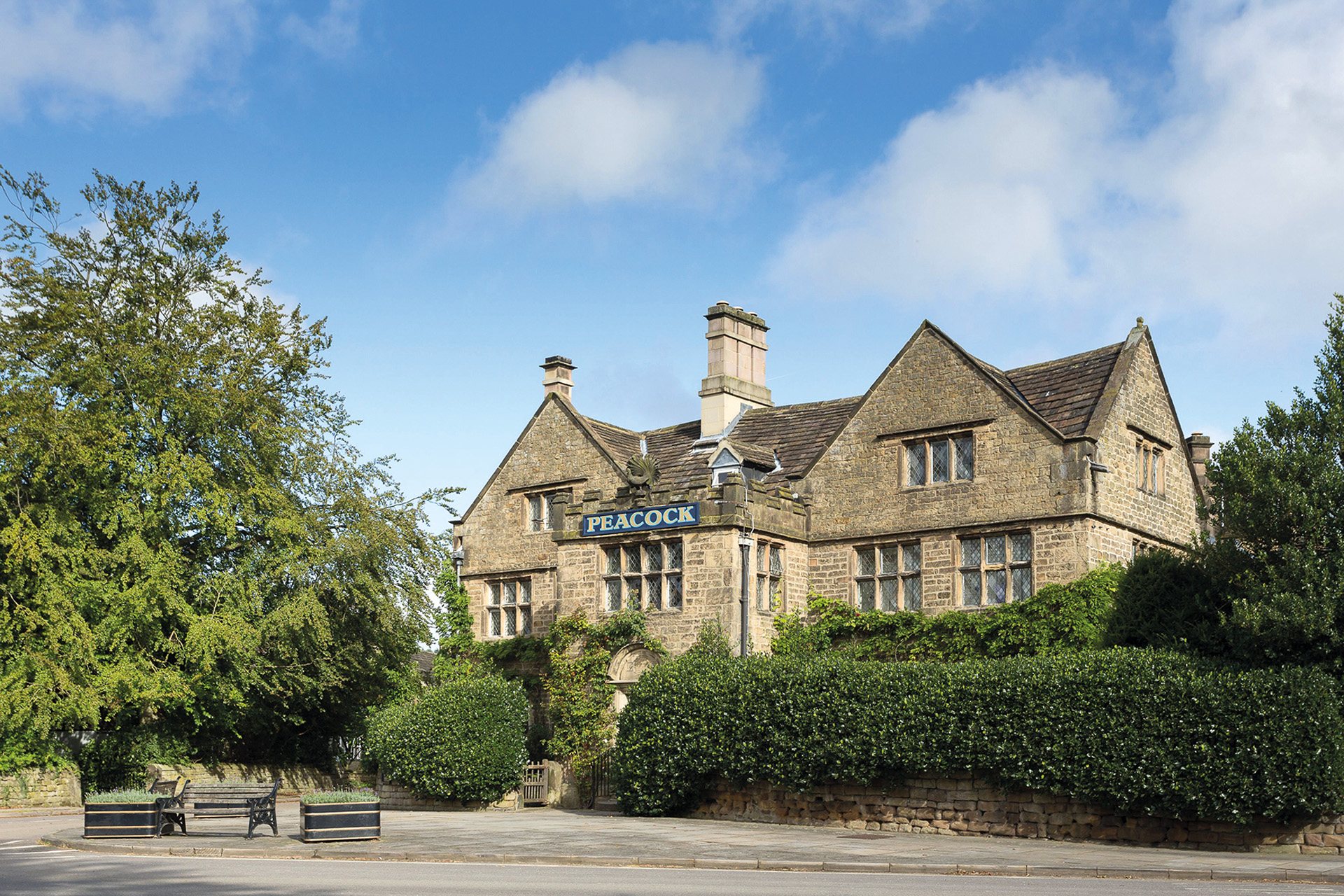 Exterior of Peacock at Rowsley