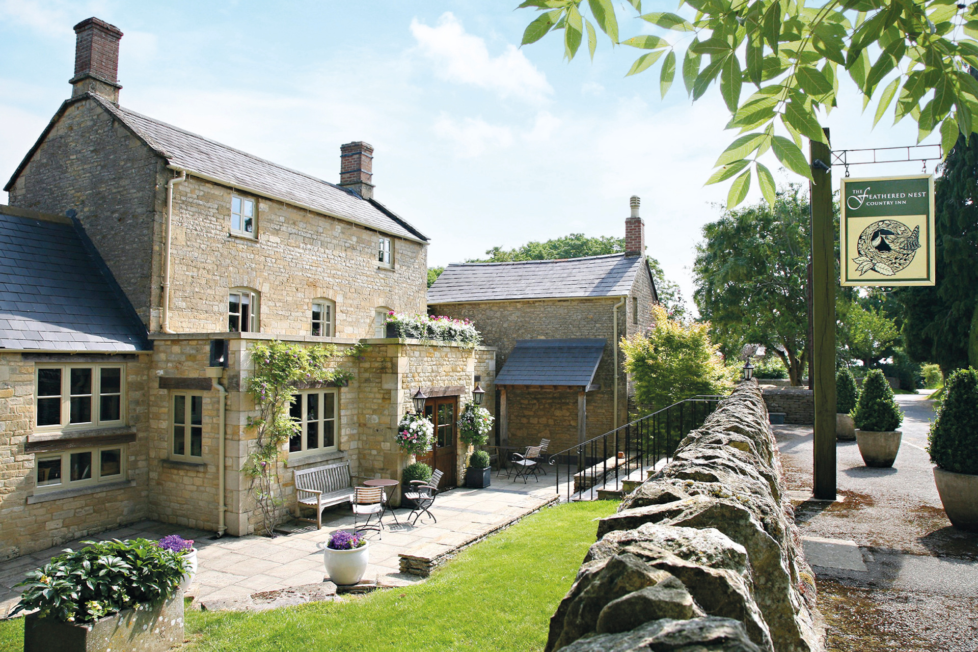 Country pub exterior