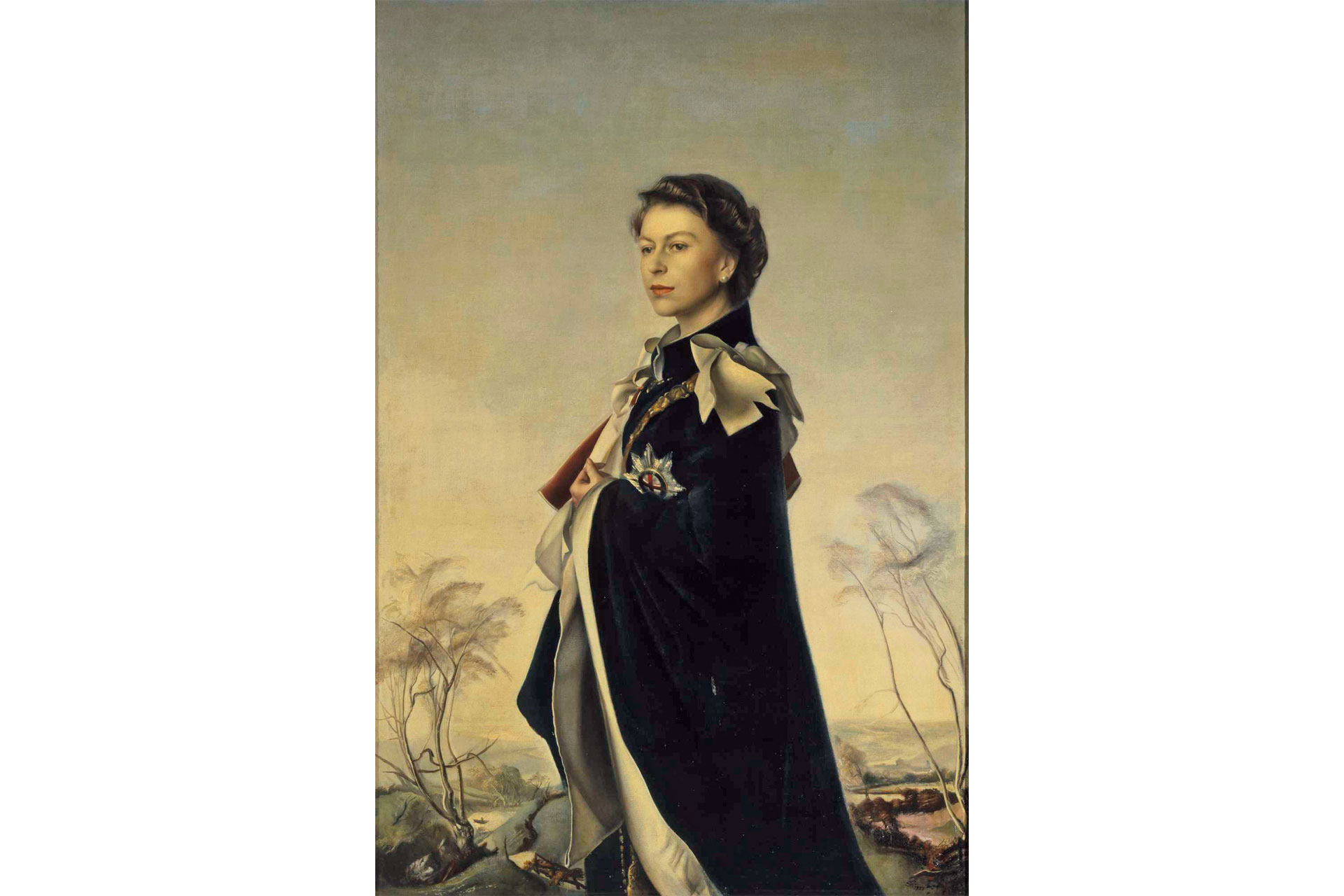 Pietro Annigoni’s Queen Elizabeth II (1955)