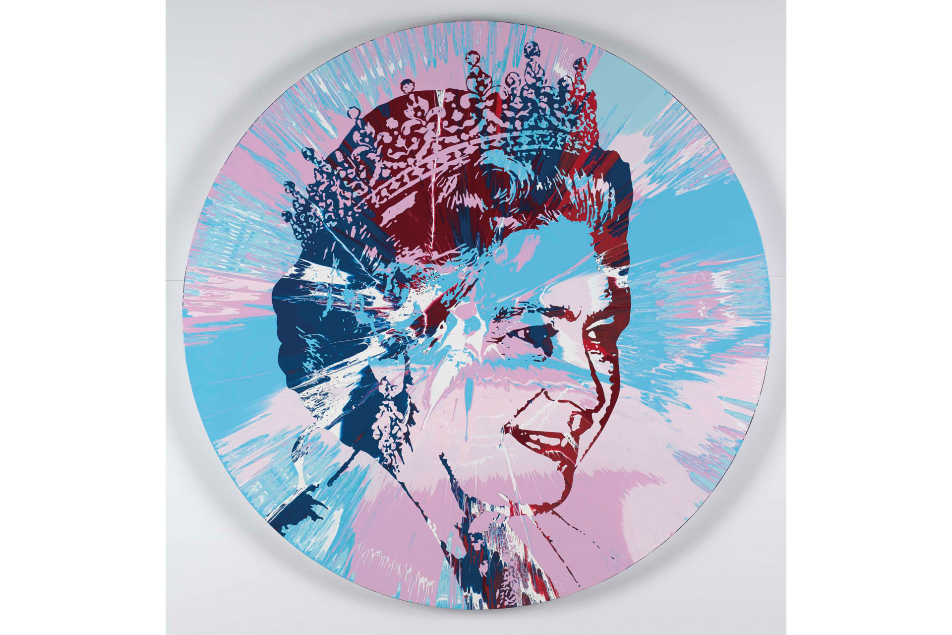Beautiful Portrait, The Queen by Damien Hirst (2014)