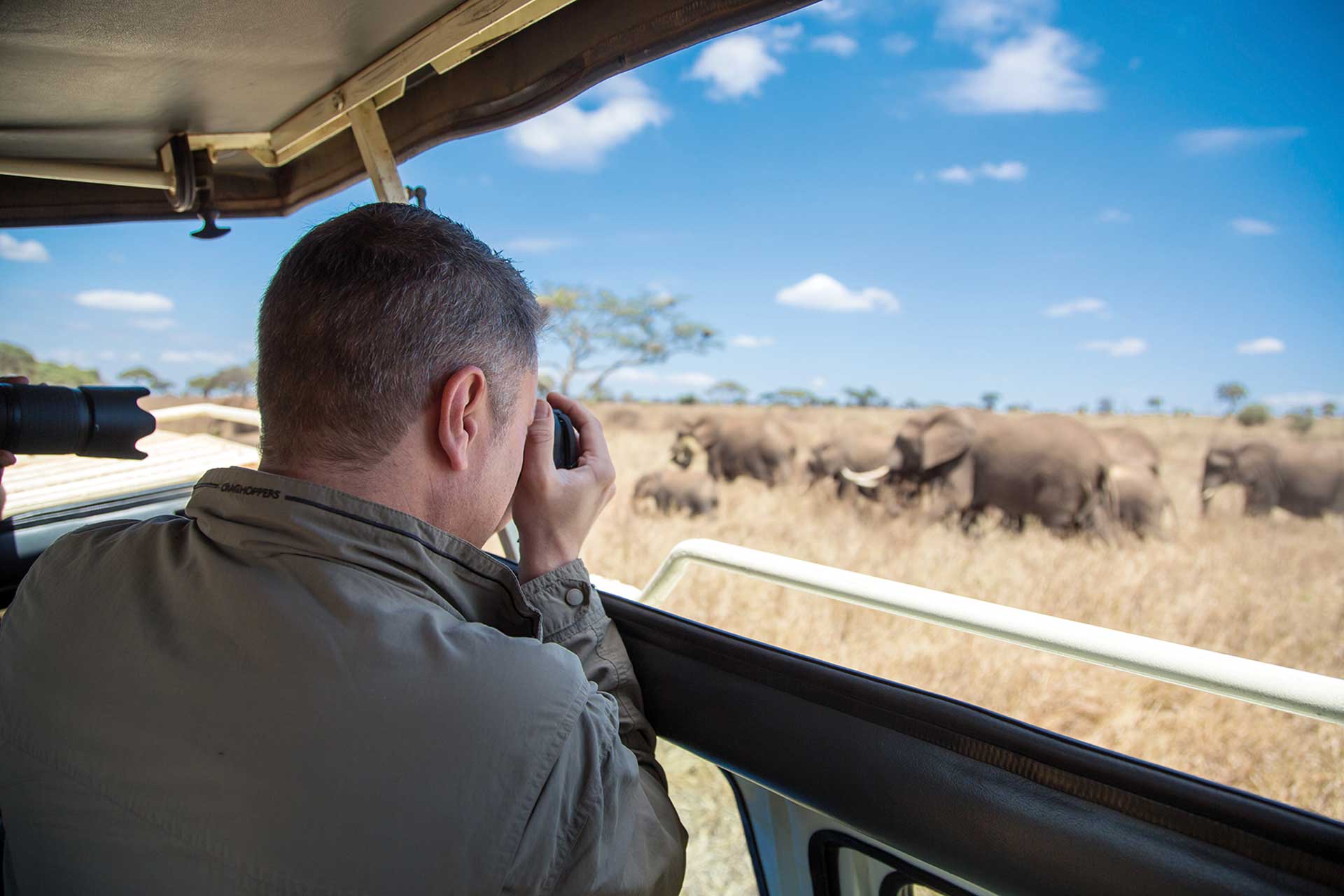Sanctuary Swala Elephant Spotting