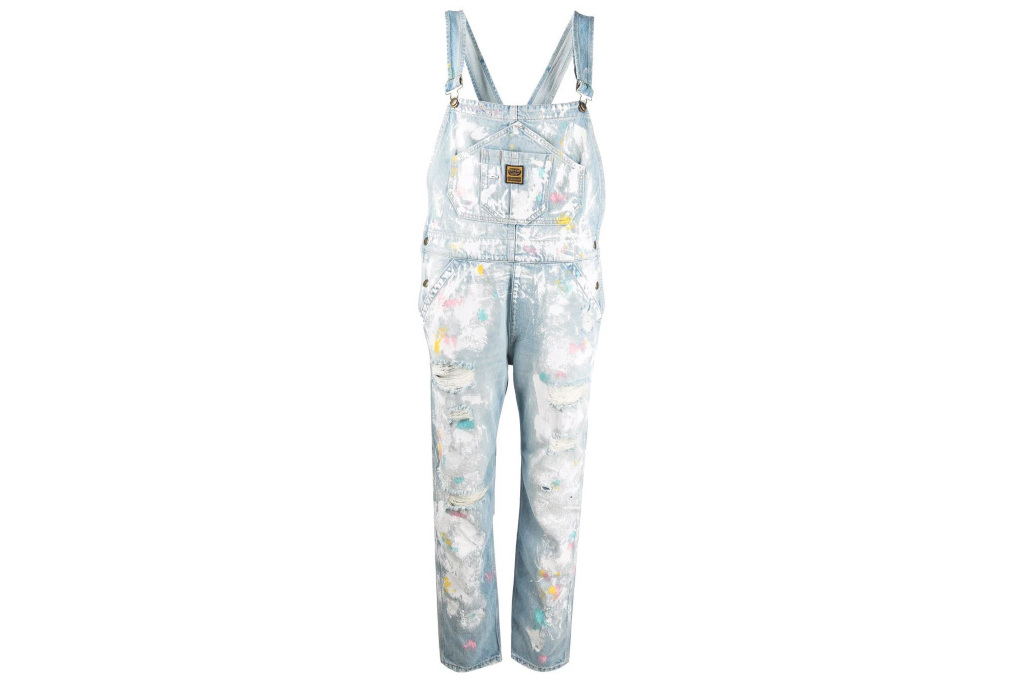 Paint Splash Dungarees