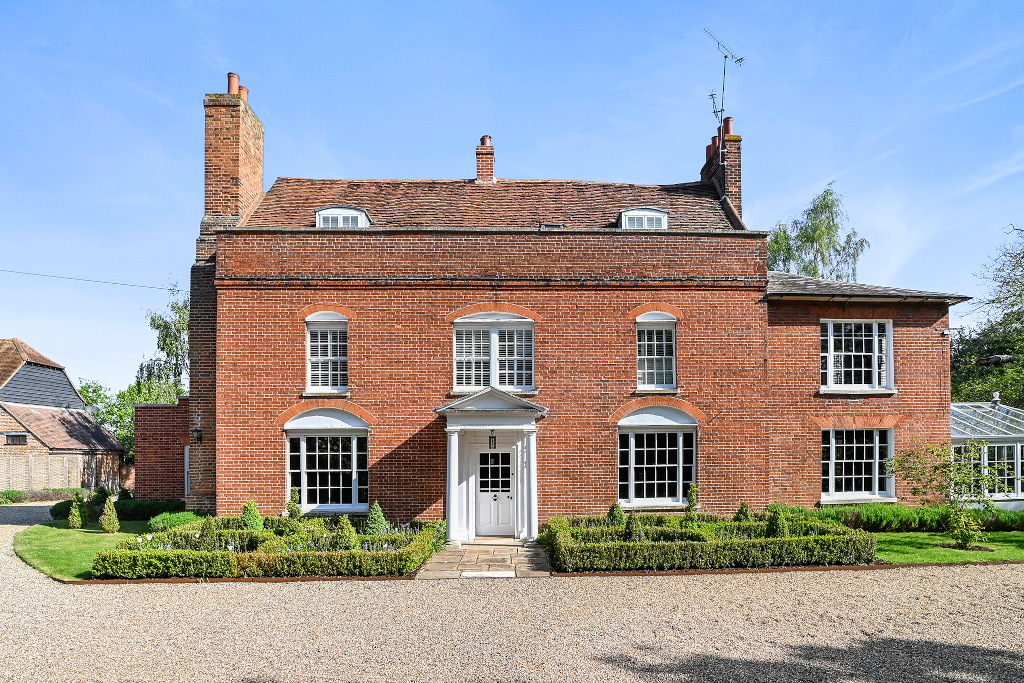 double fronted red brick house in essex