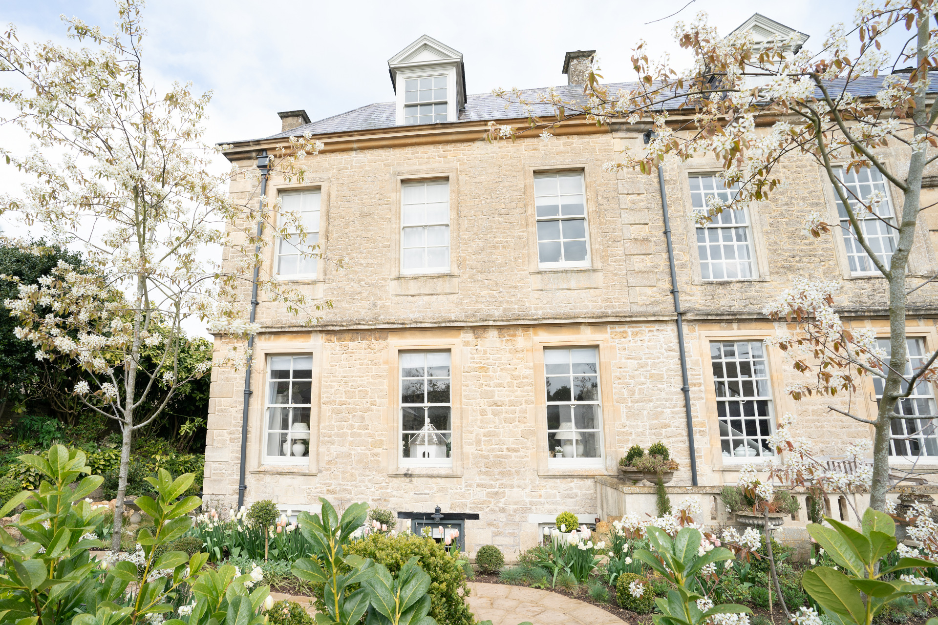 exterior shot of georgian property emmeline place