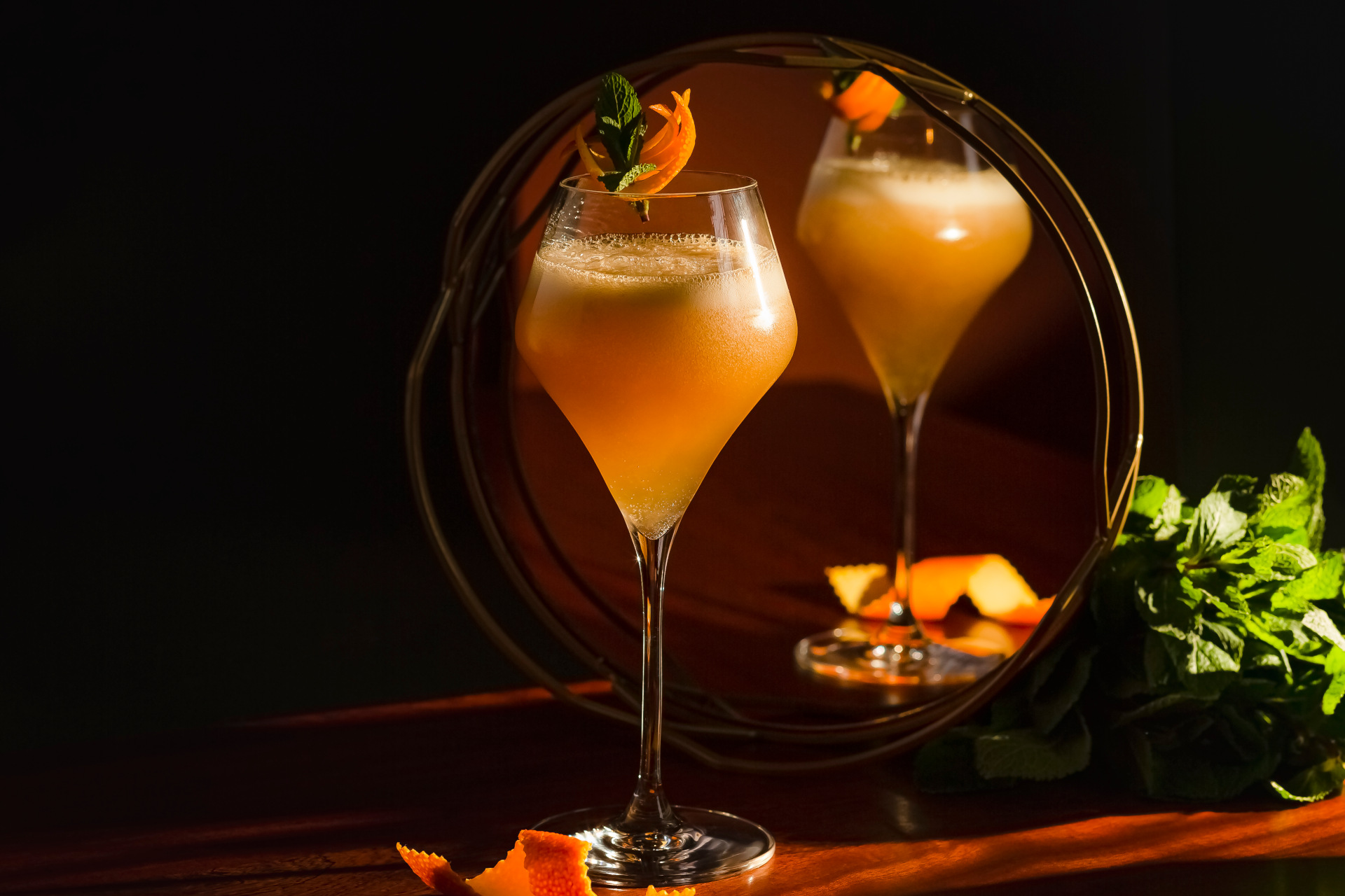 orange rum cocktail