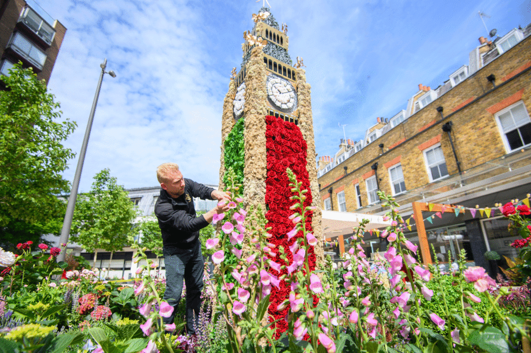 Little Big Ben Belgravia in Bloom Matt Crossick/PA Wire 