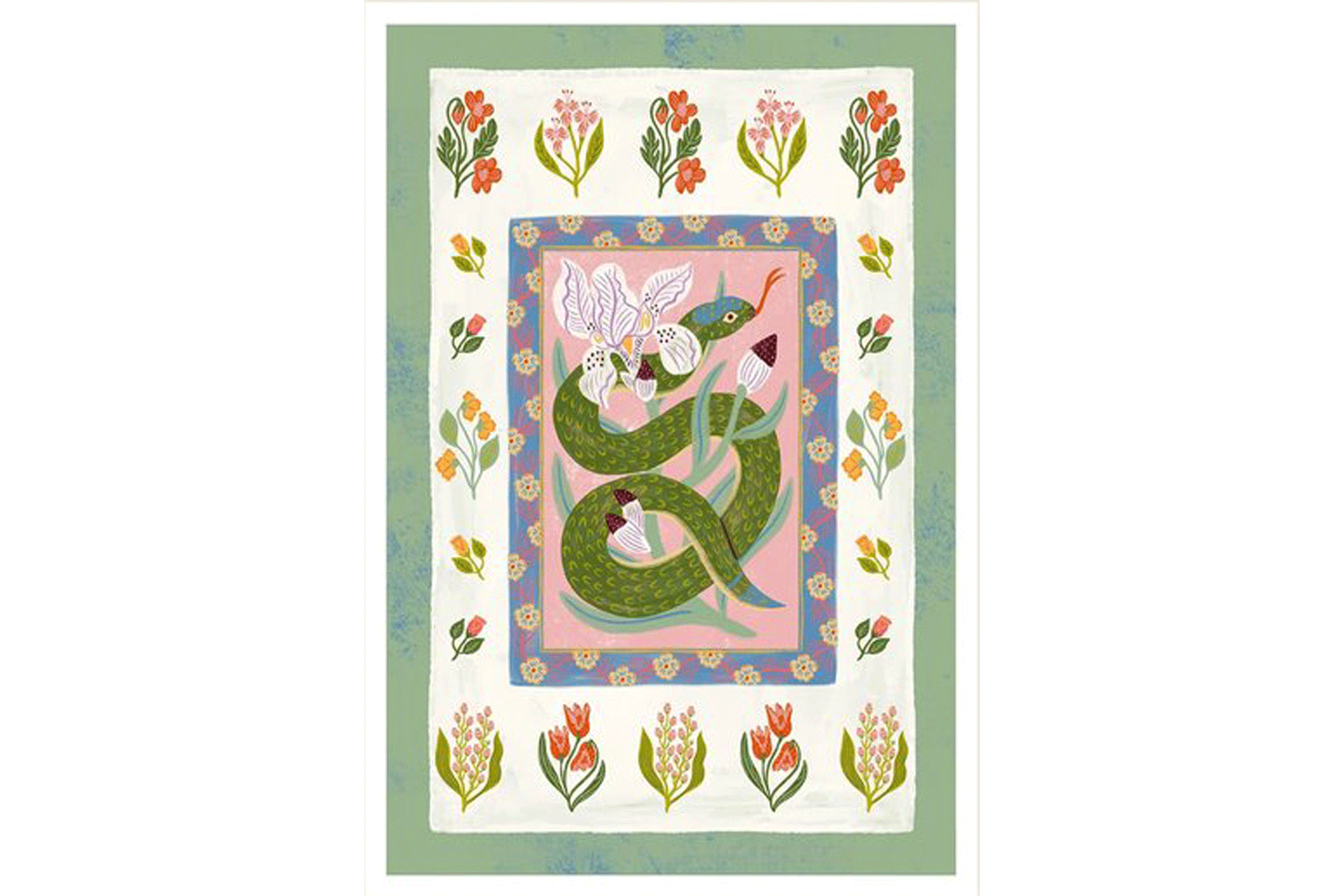 Camilla Perkins Serpent Print
