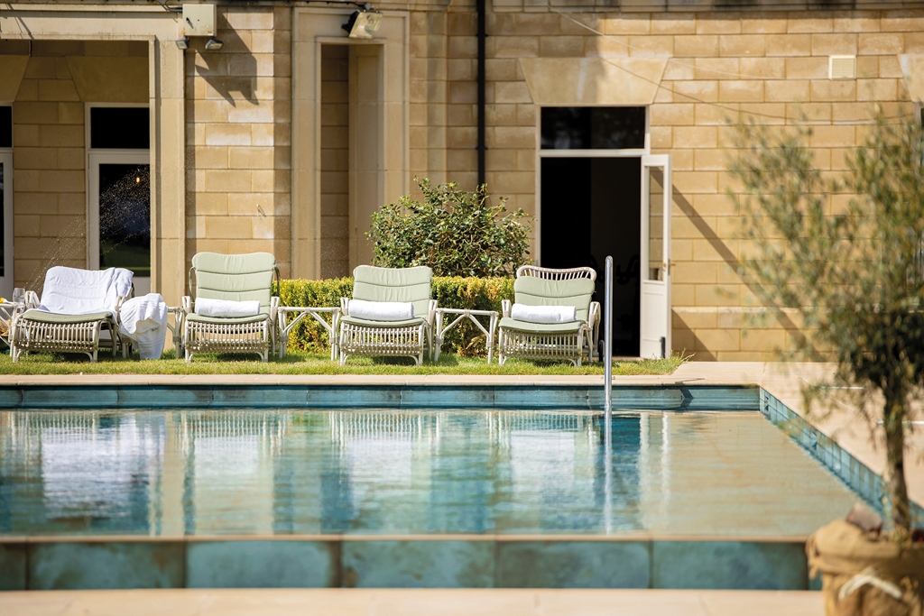 The pool at The Retreat at Elcot Park