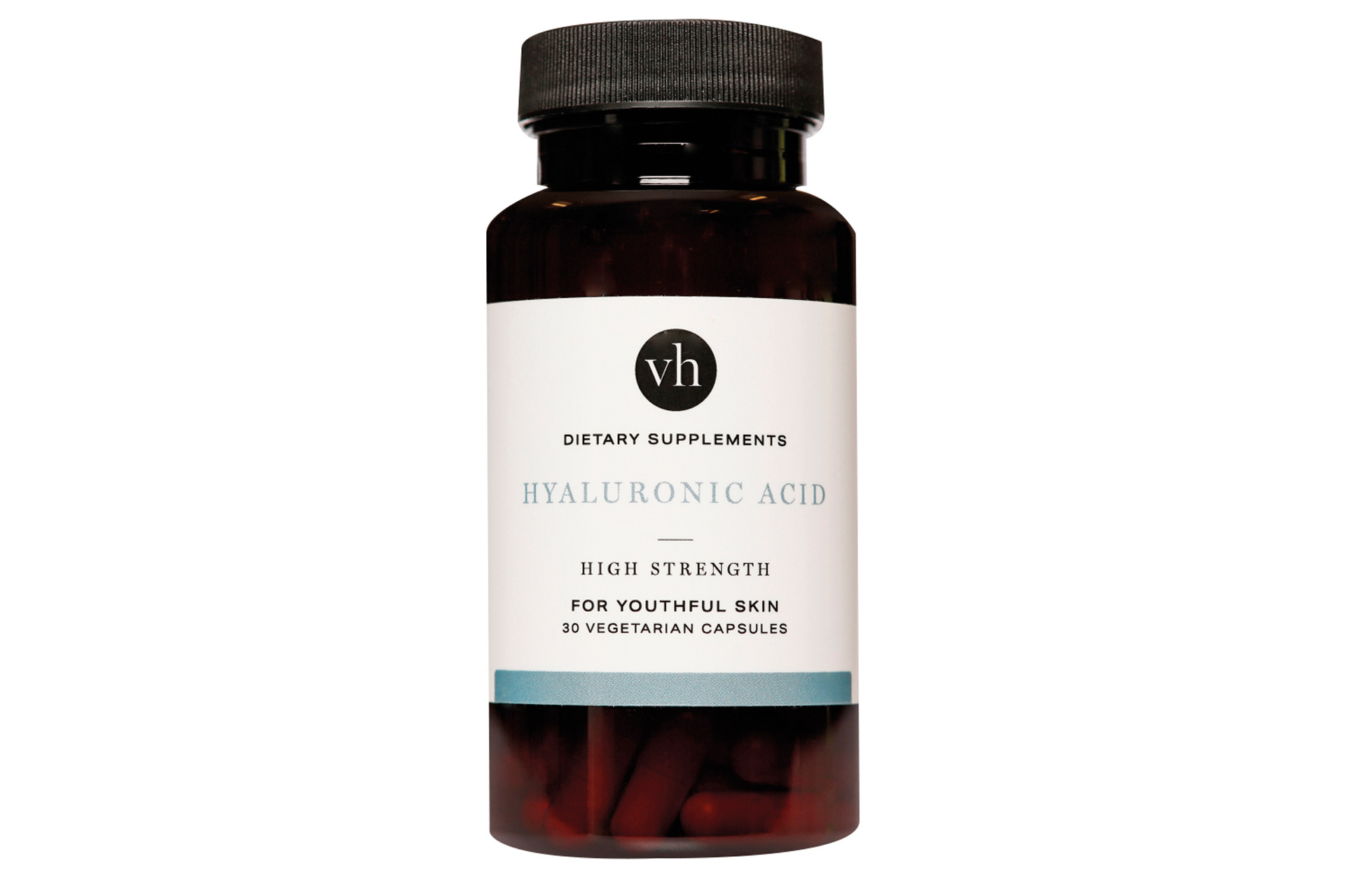 Victoria Health Hyaluronic Acid Capsules High Strength, £35 for 30 capsules. victoriahealth.com