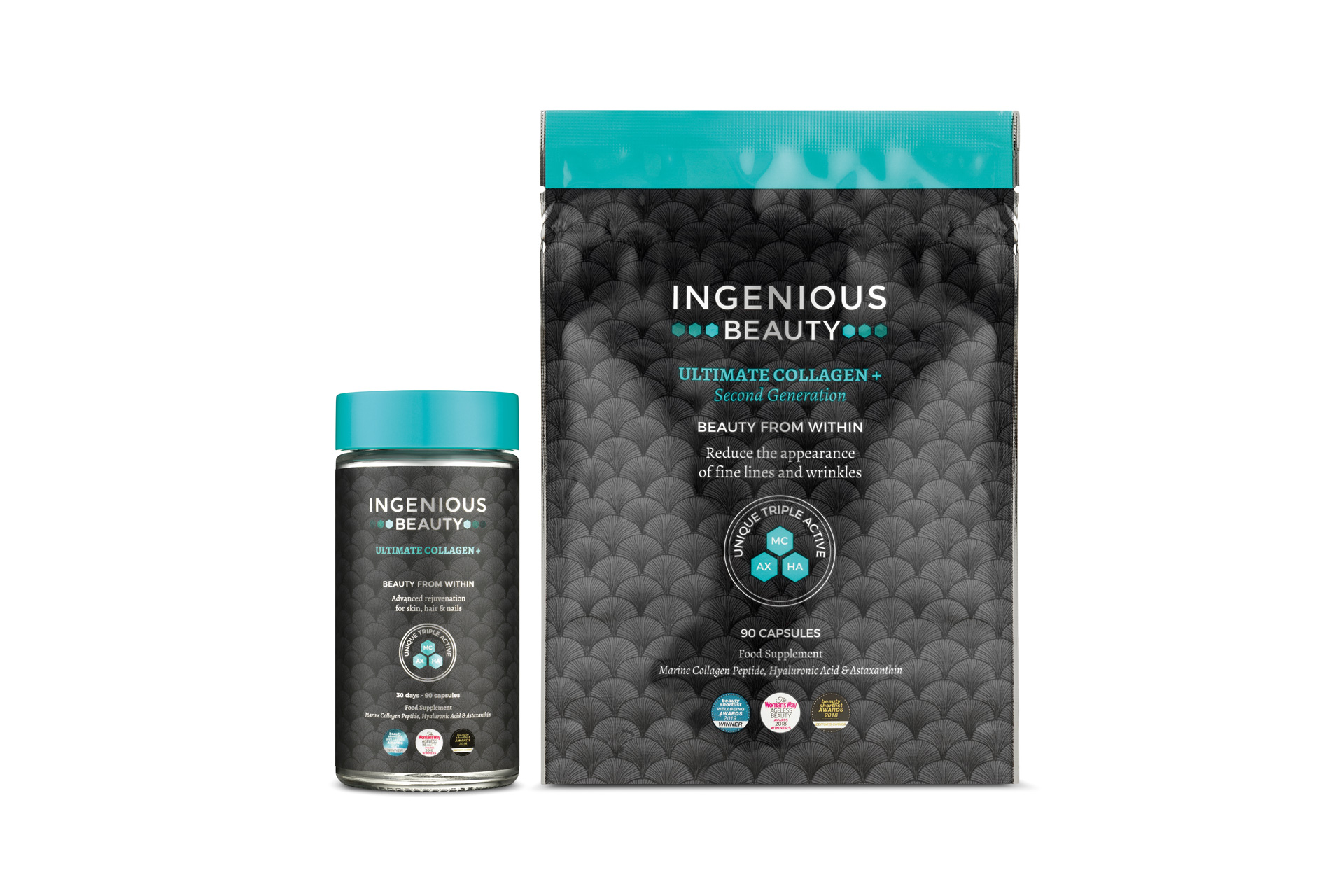 Ingenious Beauty Ultimate Collagen, £60 for 90 capsules. feelingenious.com