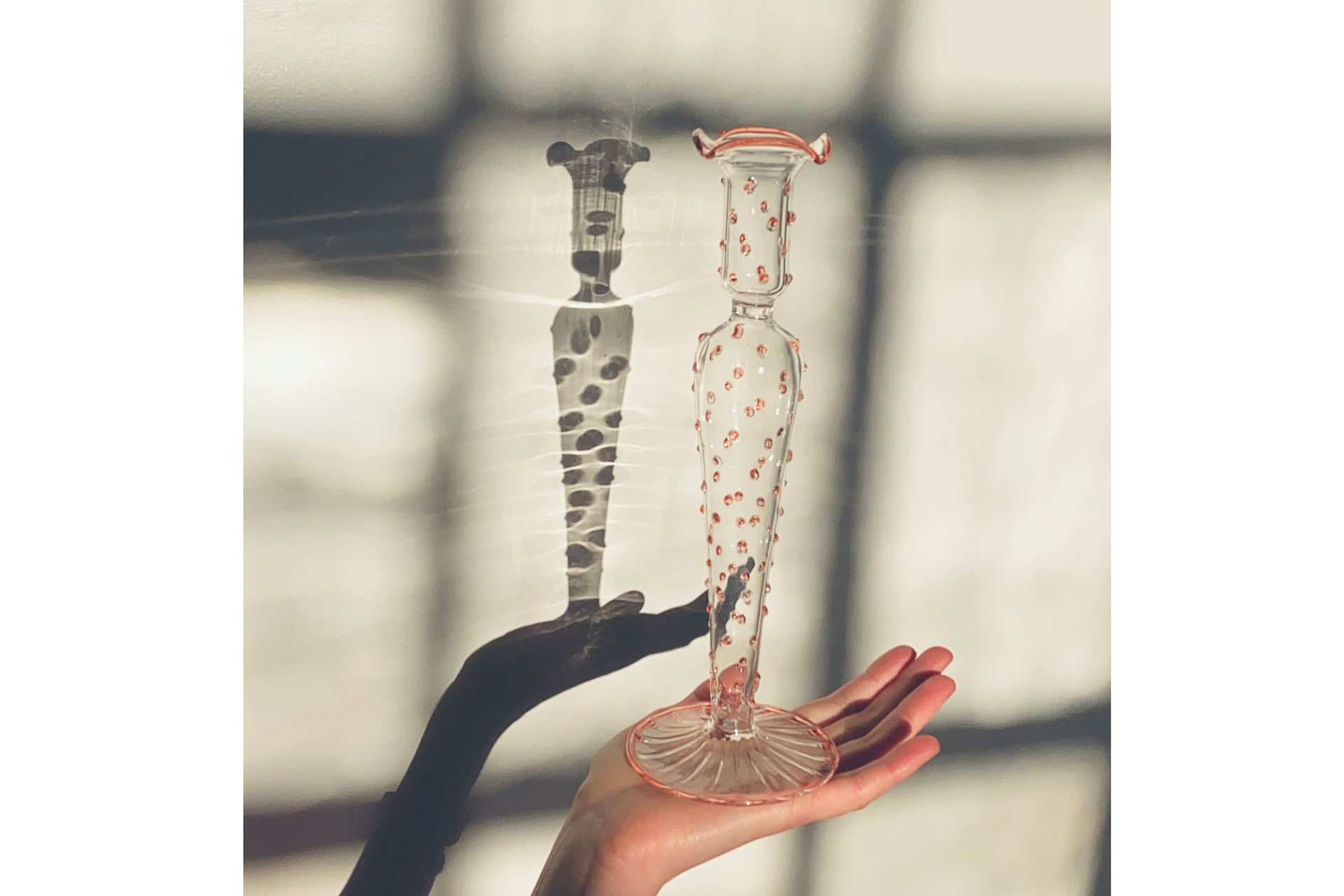 Issy Granger x Olive & Co. The Dotty Glass