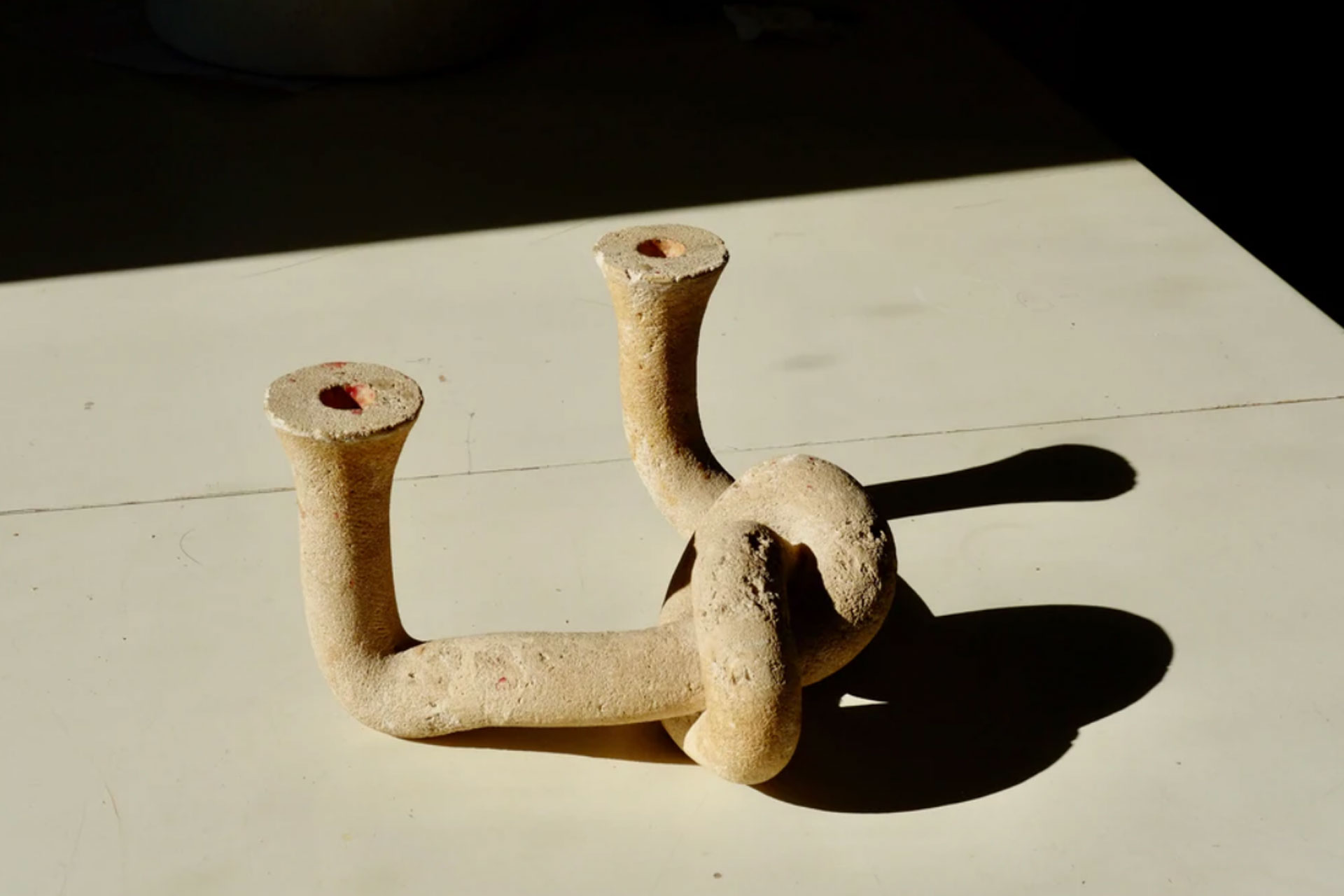 Tied Knot Candle Holder