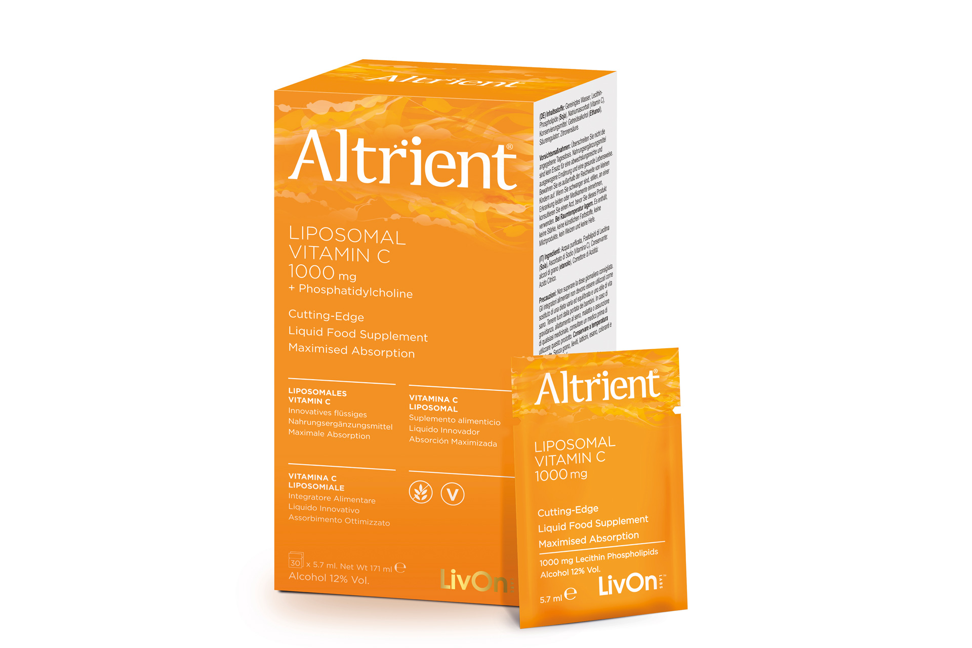 £39.99 for 30 1000 mg sachets, altrient.com