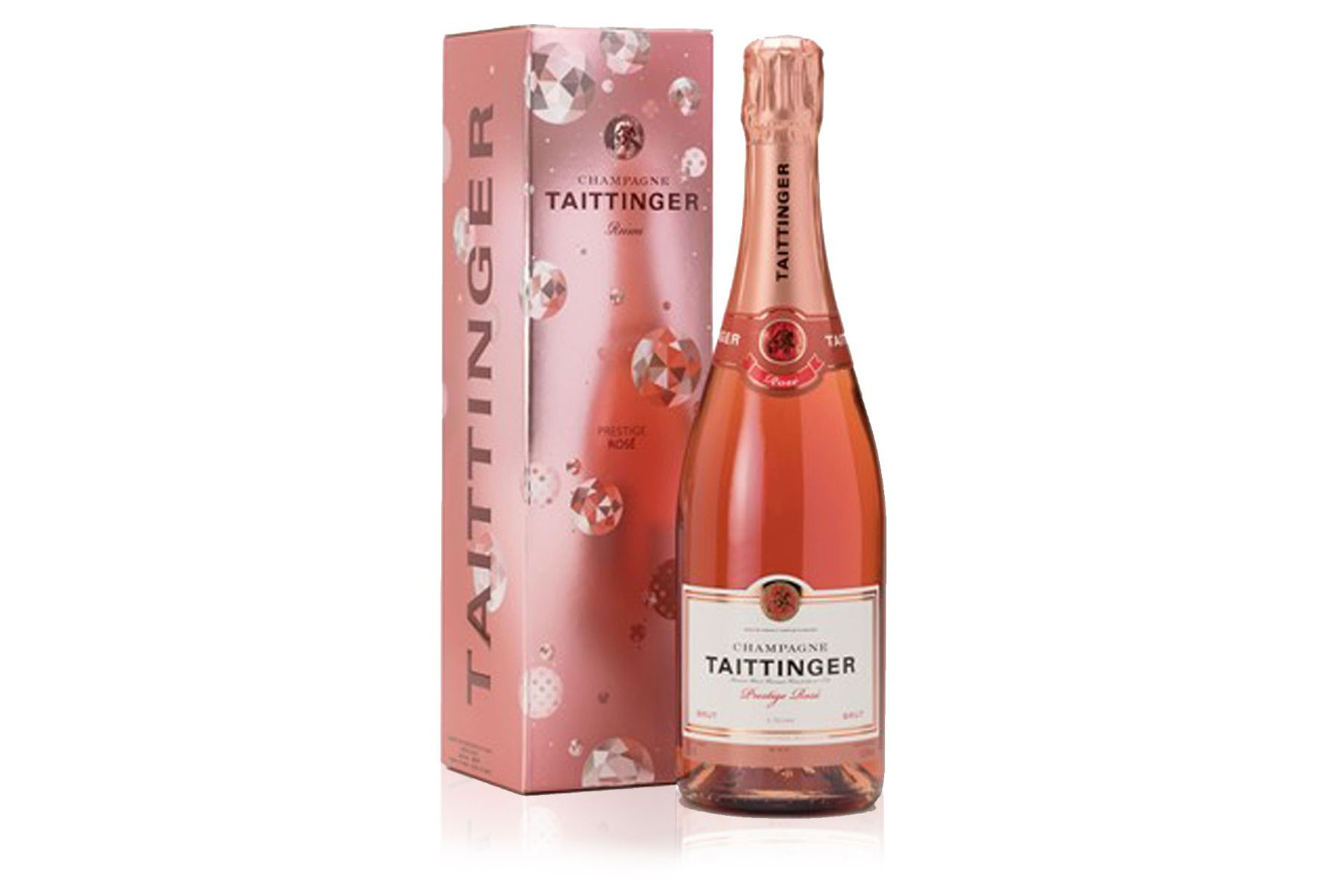 Taittinger Brut Prestige Rose Champagne Gift Box