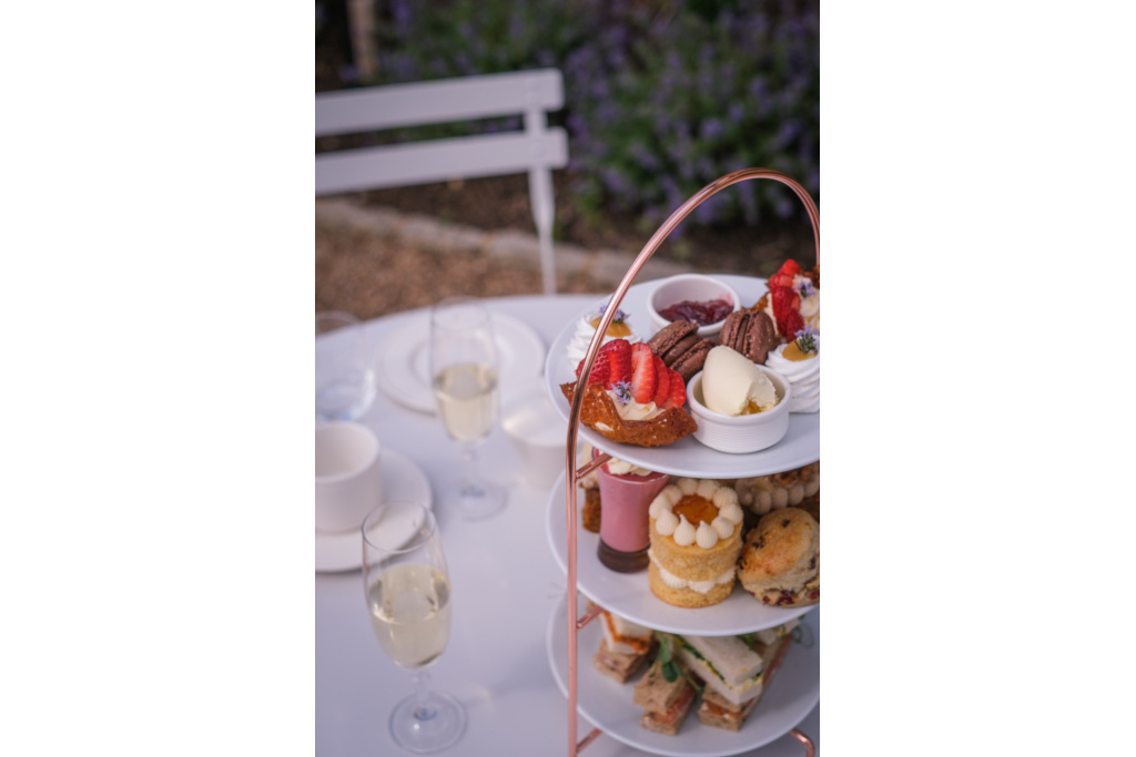 walled garden afternoon tea