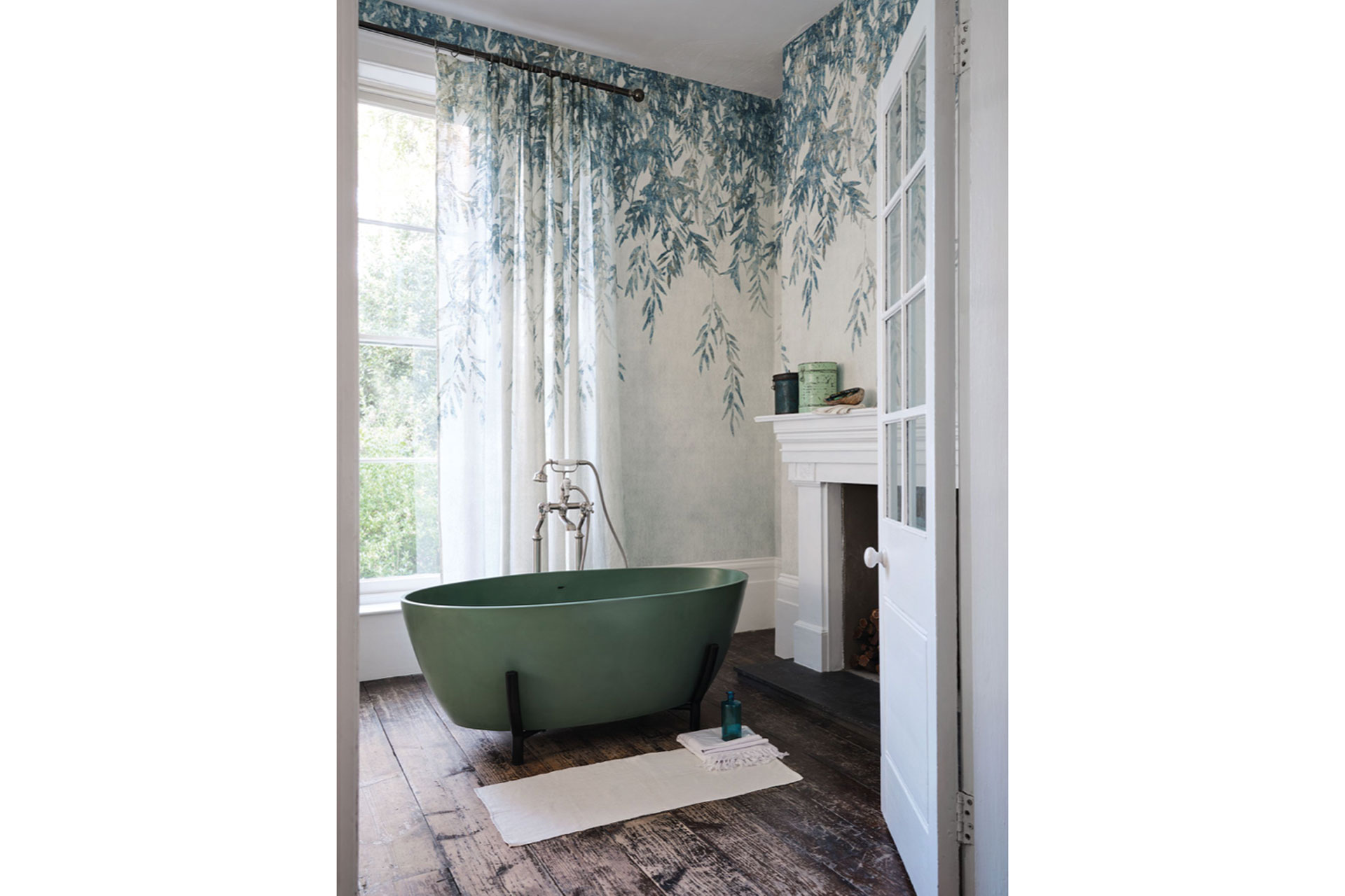 Green Bath by BC Designs and Romo