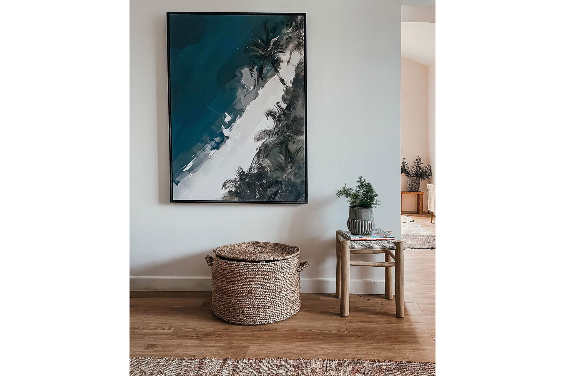 Framed art print from Green Lili