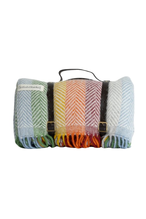 Multicoloured British Blanket Co. blanket