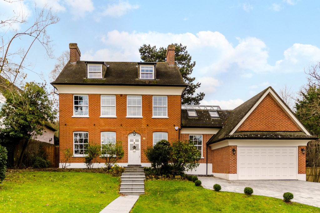 red brick house in beckenham exterior