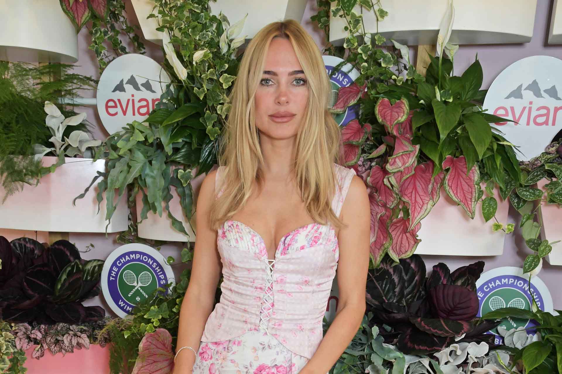 Kimberley Garner at the evian VIP Suite