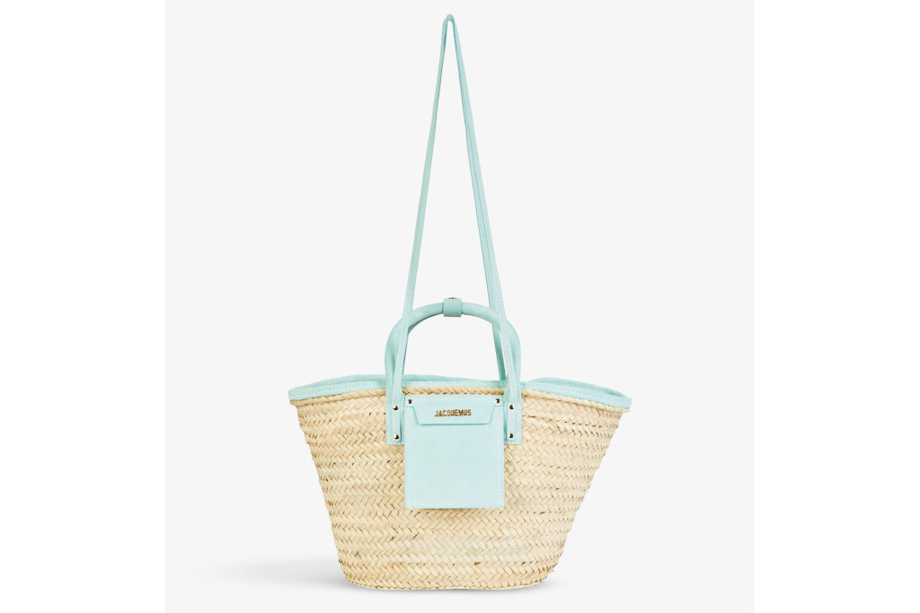 straw tote handbag