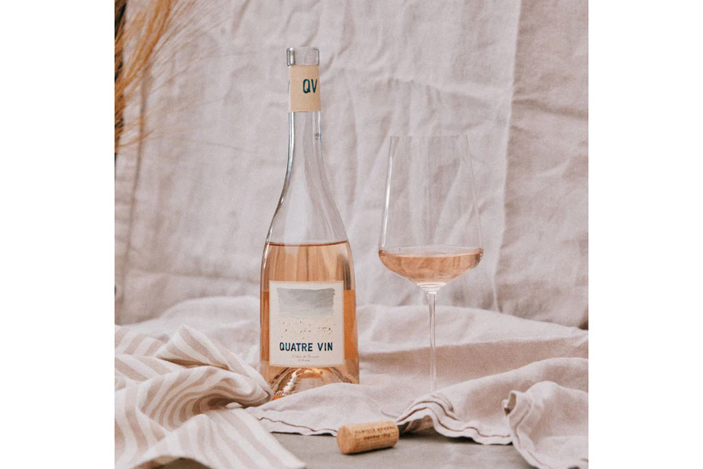 Quatre Vin rose wine