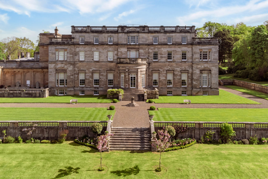 large english georgian mansion country estate exterior shot