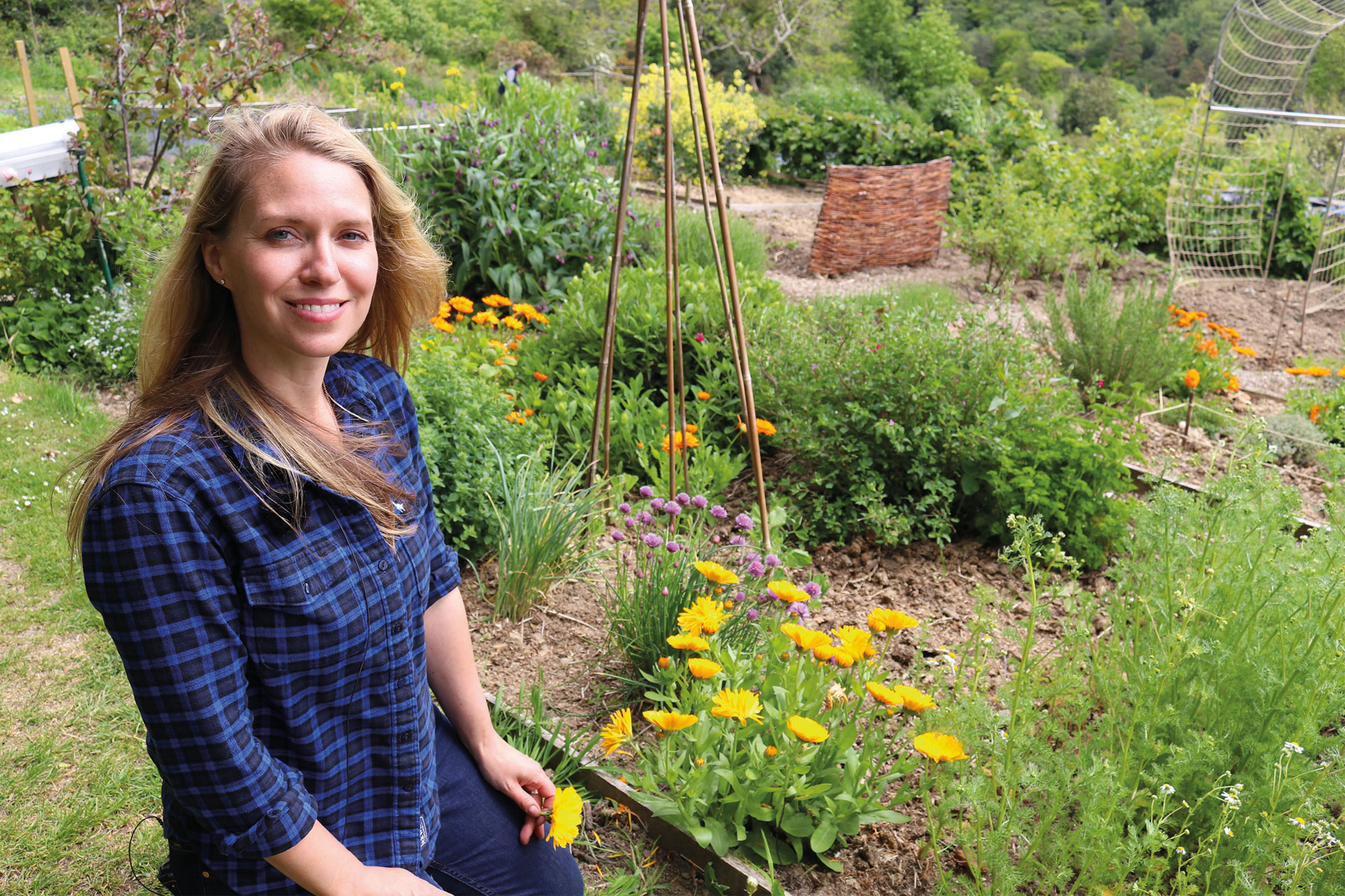 Tanya Anderson, founder of the Lovely Greens