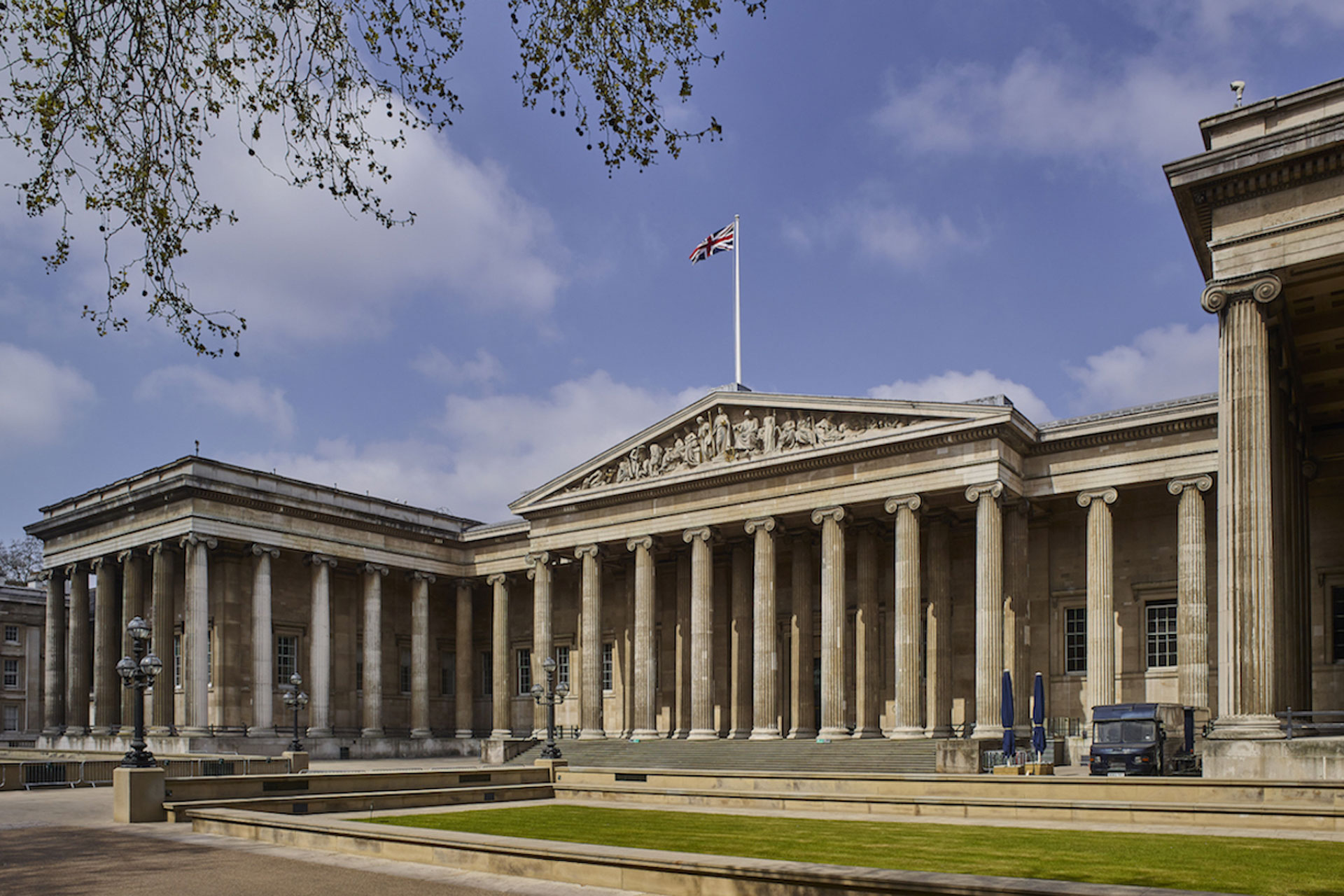 Facade of The British Museum