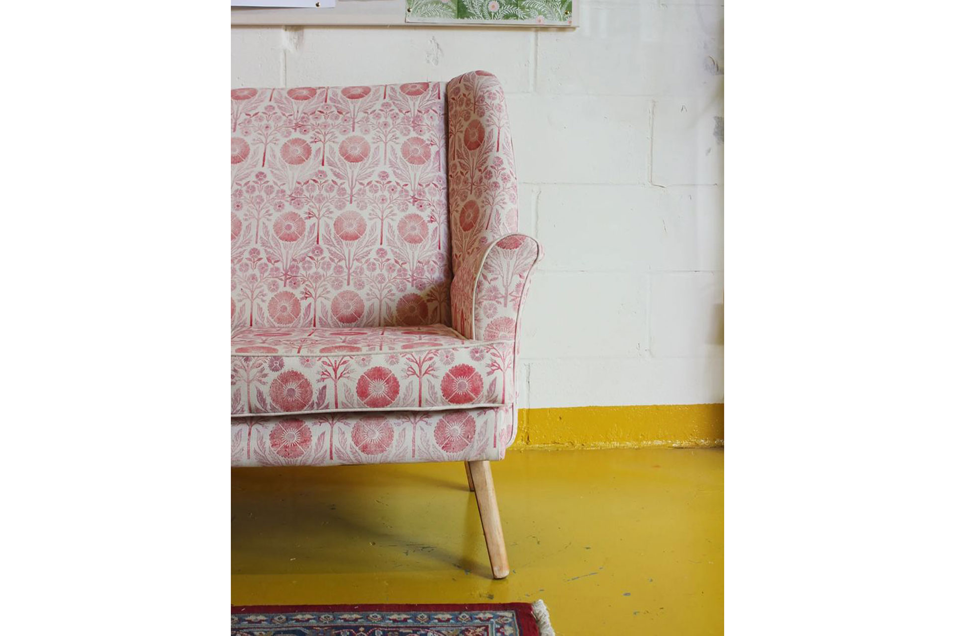 fabric print of Ellen Merchant