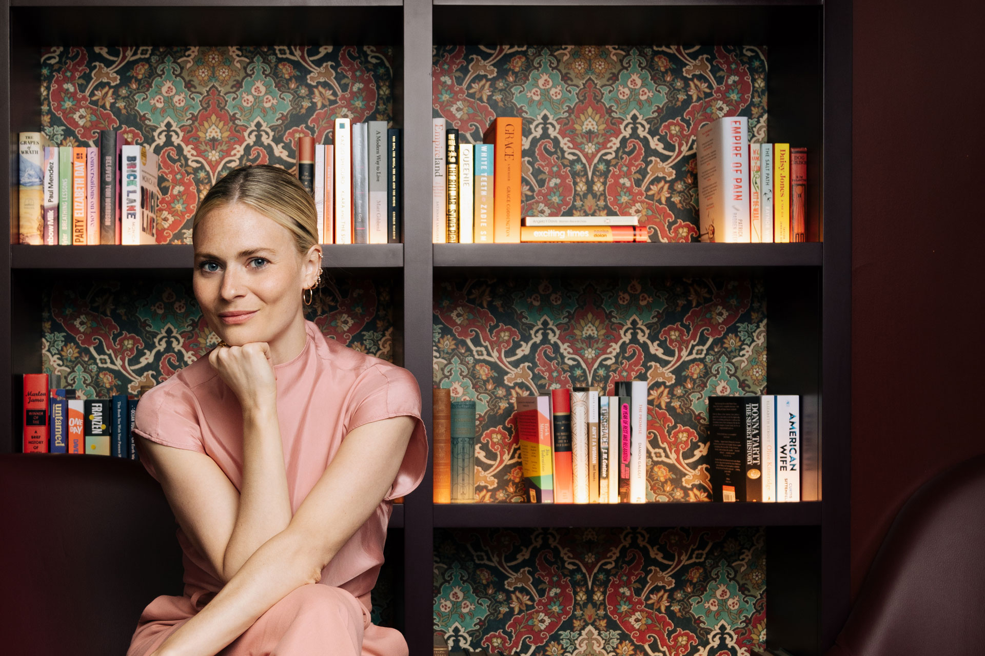 Pandora Sykes curates the library at The Other House