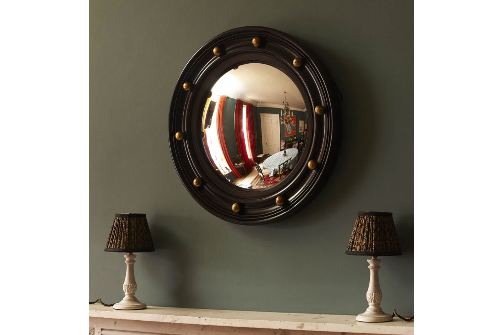 Pooky Convex Porthole Mirror