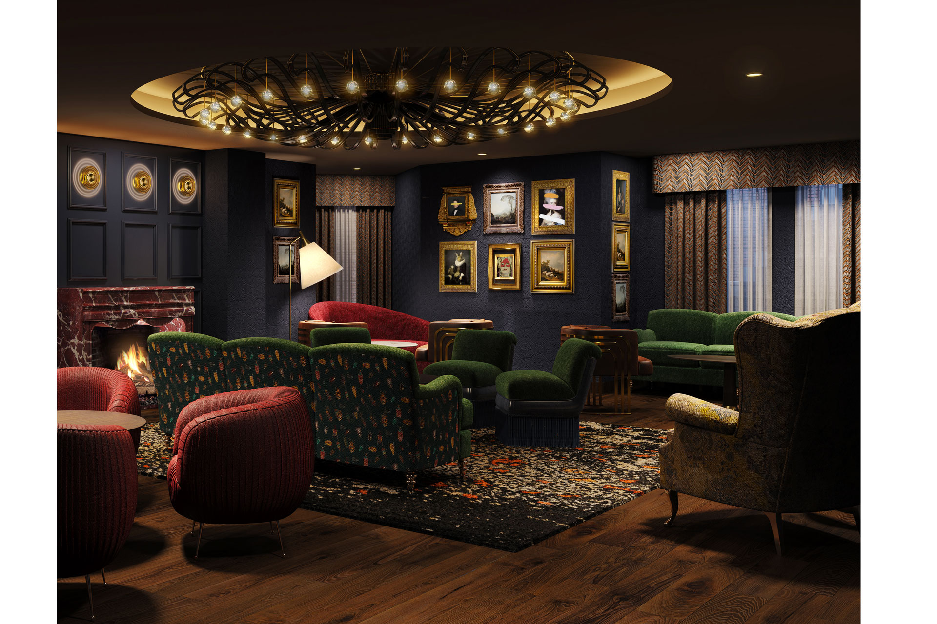 The residents bar at The Other House
