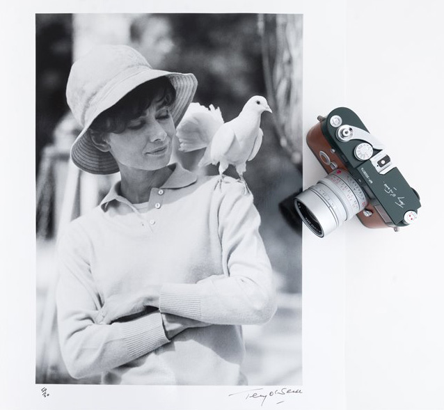 Limited edition print and a Leica camera