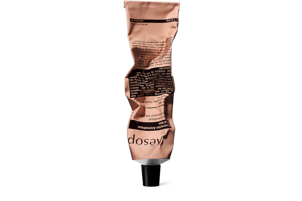Crumpled tube
