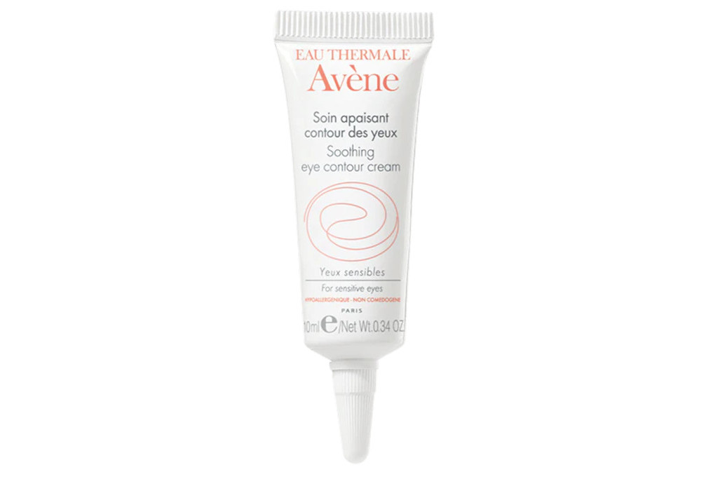 White tube of eye cream