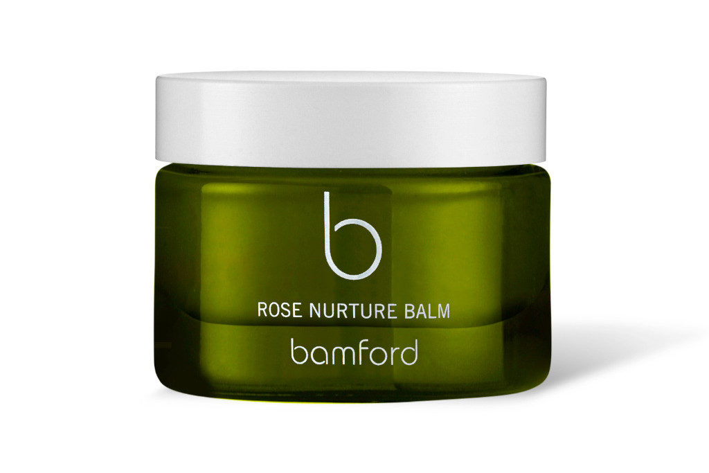 Green tub of Rose Nurture Balm