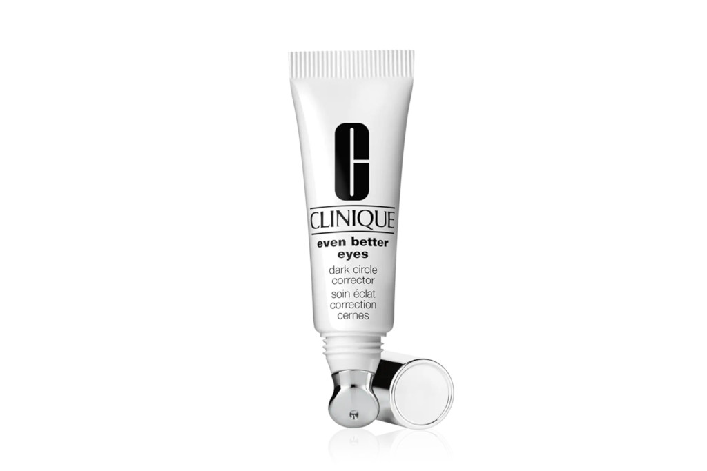 White tube with a silver applicator and lid