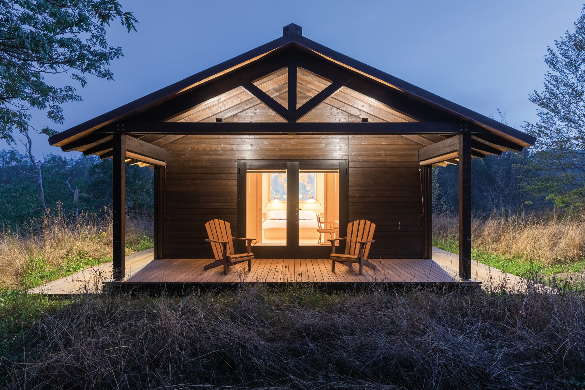 A cabin at Oasyhotel