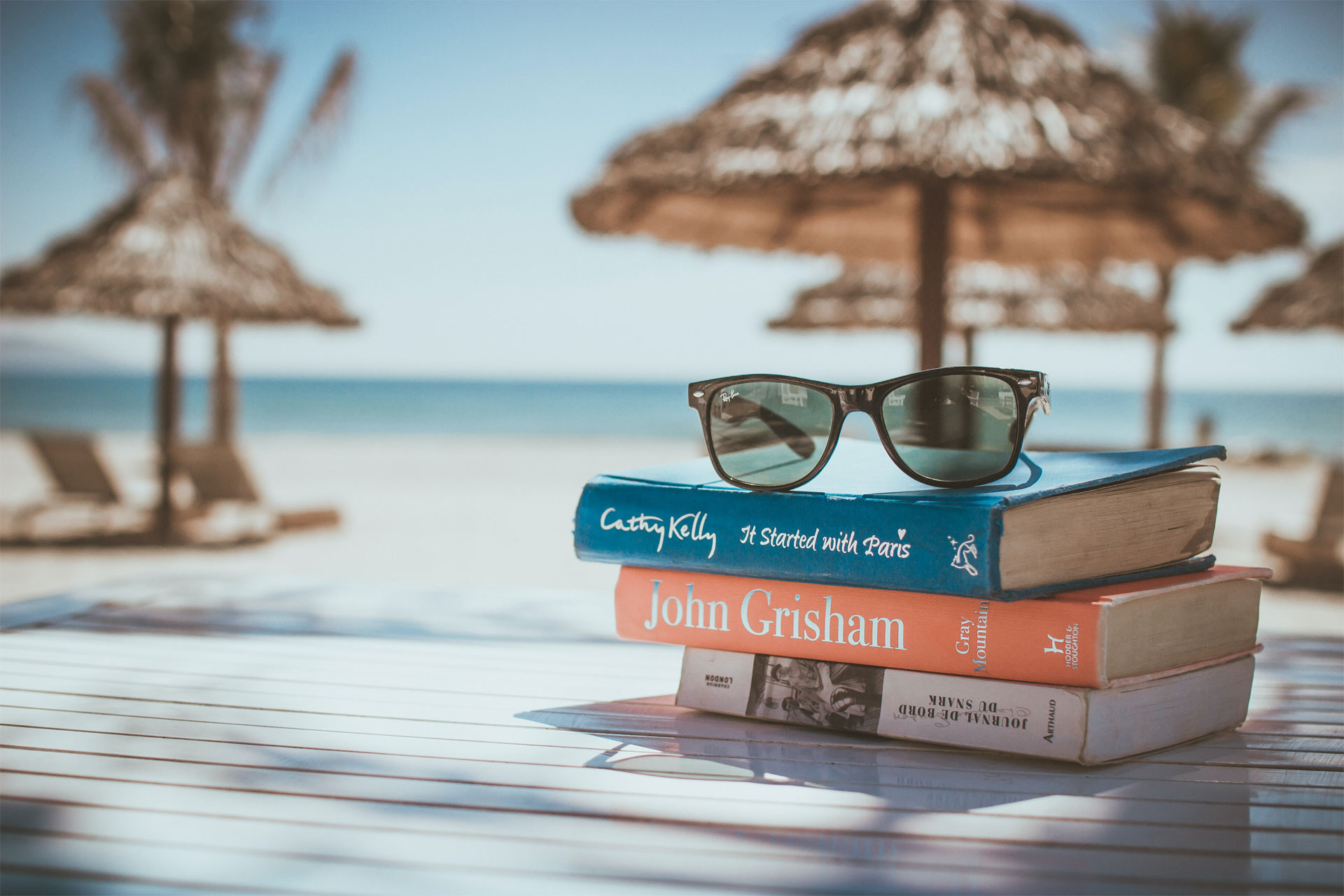 Books on a beach - Summer Reads
