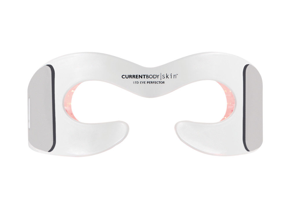 Electronic eye mask in white and pink