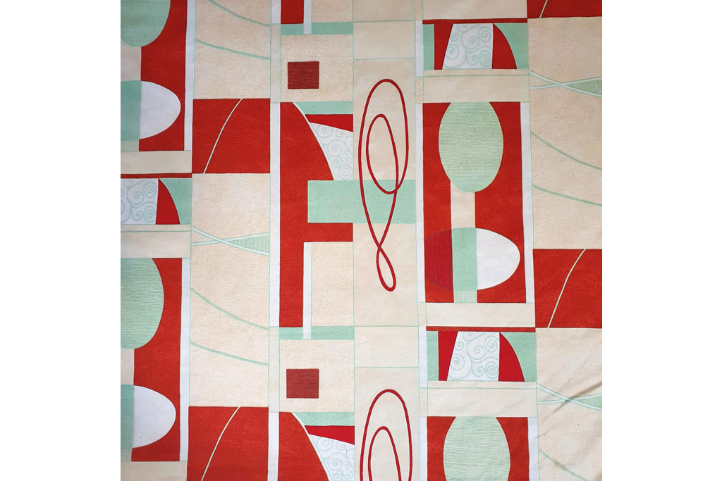 haines collection vintage artwork abstract print 