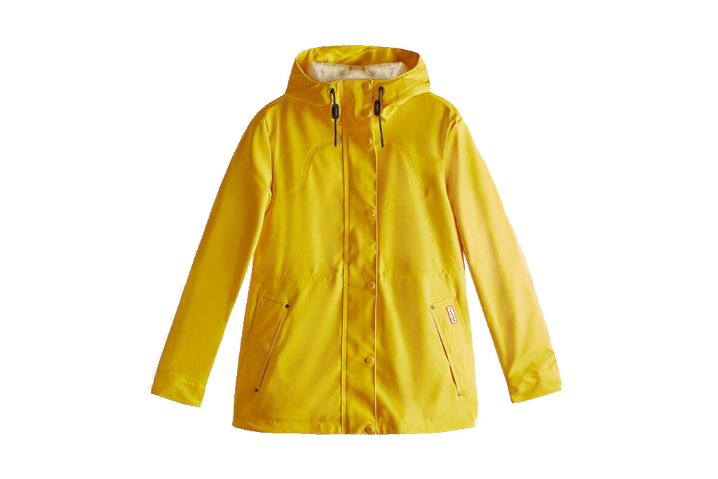 Yellow raincoat