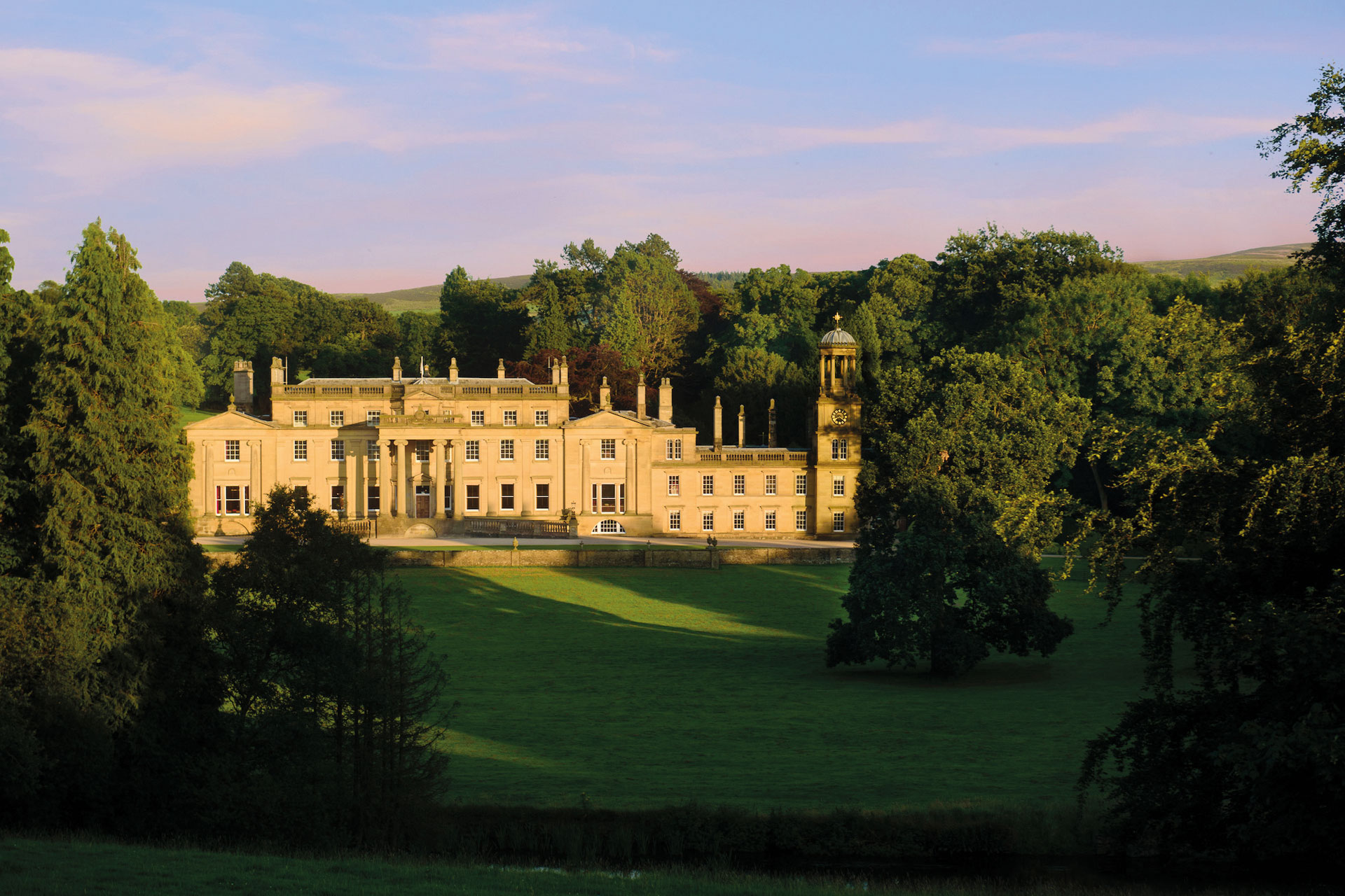 Broughton Hall and its large estate
