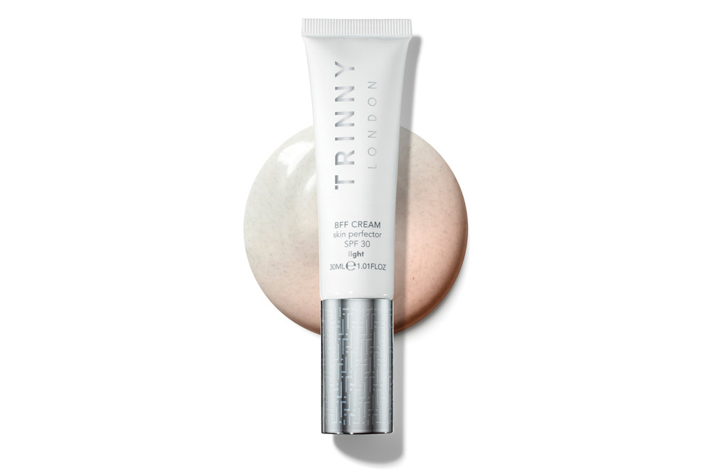 White tube of tinted moisturiser