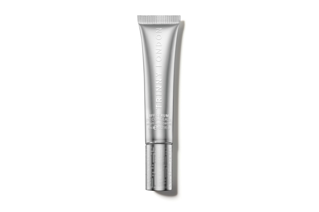 Silver tube of eye concealer