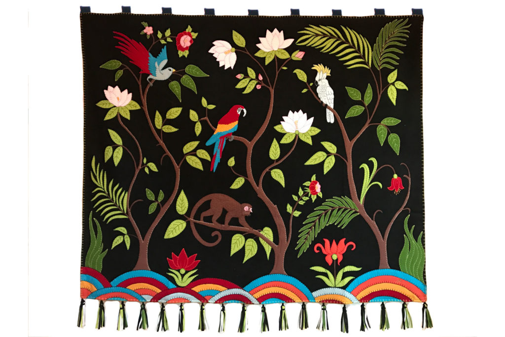 Tropical Paradise wallhanging