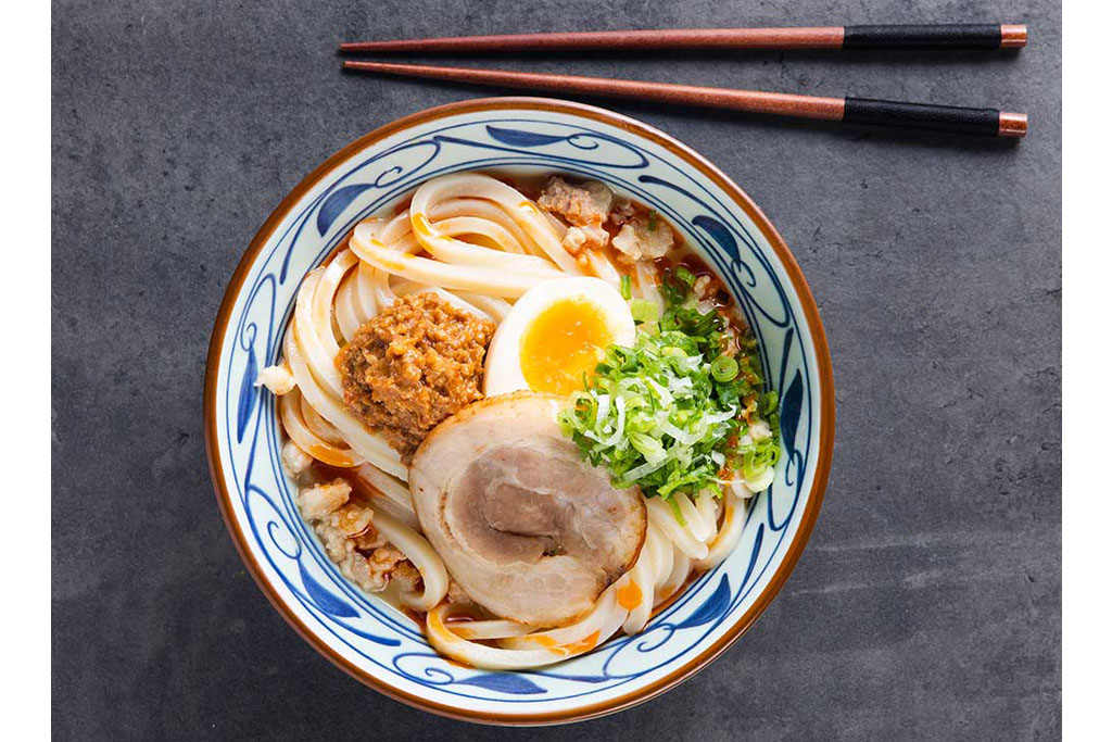 bowl of udon noodles