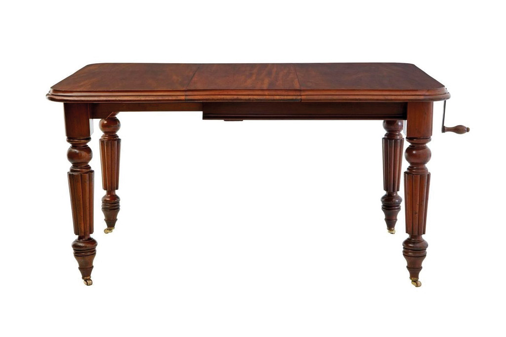 mahogany victorian dining table
