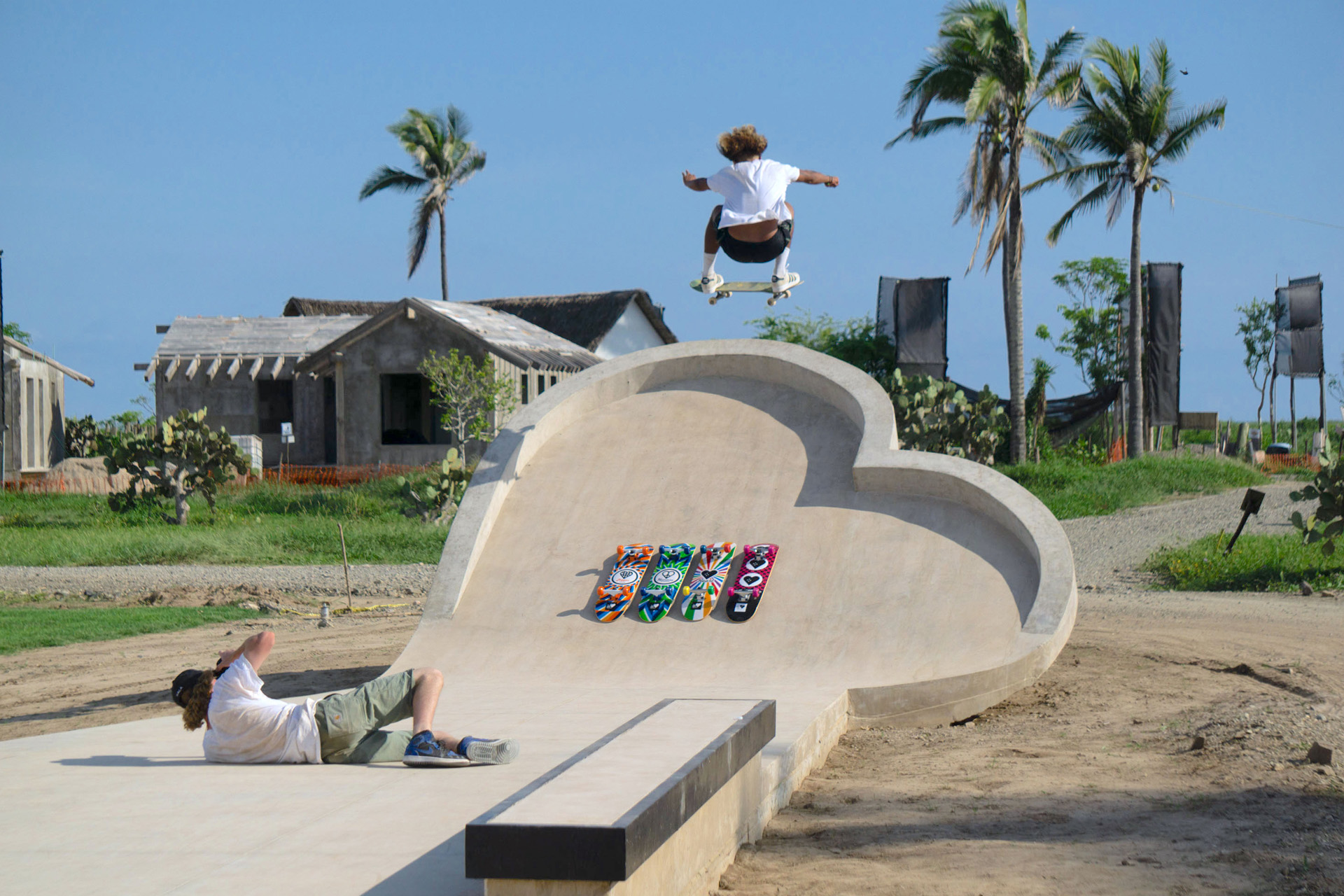 skateboarding at Xala Mexico